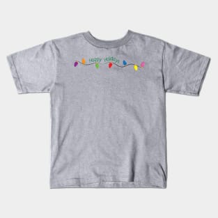 Holiday Lights Kids T-Shirt